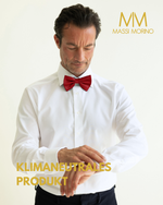 Massi Morino Fliege Herren vorgebunden und verstellbar - Einfarbige Anzugsfliege im Seidenlook - Bow Tie große Farbauswahl