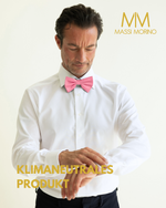 Massi Morino Fliege Herren vorgebunden und verstellbar - Einfarbige Anzugsfliege im Seidenlook - Bow Tie große Farbauswahl