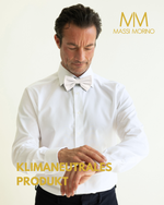 Massi Morino Fliege Herren vorgebunden und verstellbar - Einfarbige Anzugsfliege im Seidenlook - Bow Tie große Farbauswahl