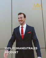 Massi Morino Krawatte mit Einstecktuch Set Herren inkl. Manschettenknöpfe, Krawattennadel und Geschenkbox - Männer Krawattenset zur Hochzeit