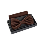 Massi Morino Fliege mit Einstecktuch Set Herren inkl. verstellbarer Schleife und Geschenkbox - Herren Fliegenset zur Hochzeit