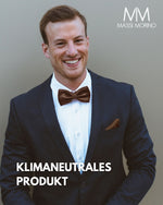 Massi Morino Fliege mit Einstecktuch Set Herren inkl. verstellbarer Schleife und Geschenkbox - Herren Fliegenset zur Hochzeit