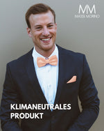 Massi Morino Fliege mit Einstecktuch Set Herren inkl. verstellbarer Schleife und Geschenkbox - Herren Fliegenset zur Hochzeit