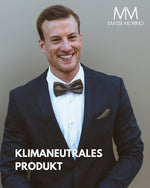 Massi Morino Fliege mit Einstecktuch Set Herren inkl. verstellbarer Schleife und Geschenkbox - Herren Fliegenset zur Hochzeit