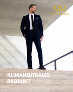 Massi Morino Schmale Krawatte für Herren, 6 cm, Slim Fit, Uni einfarbig - Schlips für Anzug, Business und Hochzeit