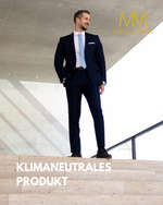 Massi Morino Schmale Krawatte für Herren, 6 cm, Slim Fit, Uni einfarbig - Schlips für Anzug, Business und Hochzeit