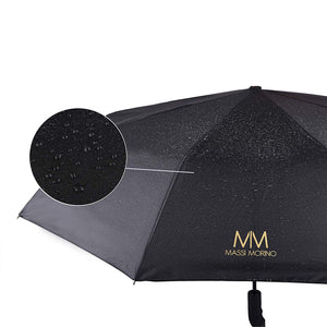 Massi Morino® Regenschirm mit Auf-Zu-Funktion - Mini Taschenschirm